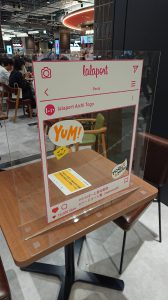 飛沫防止板がフォトフレーム