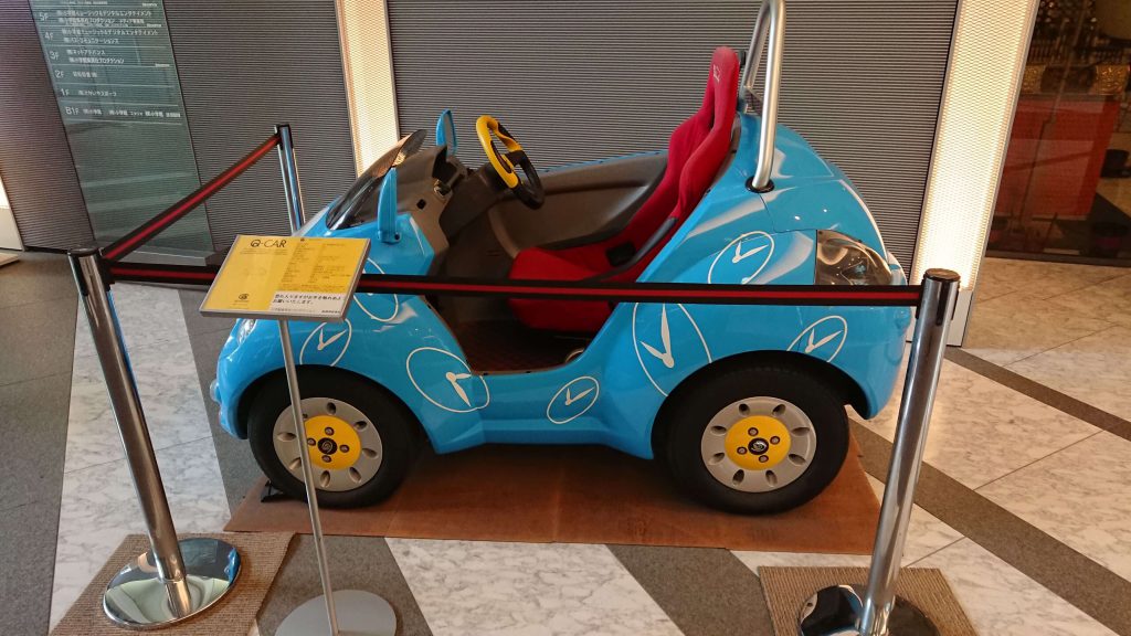 電気自動車に変身したドラえもん